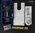 Glass door hinge K-8100