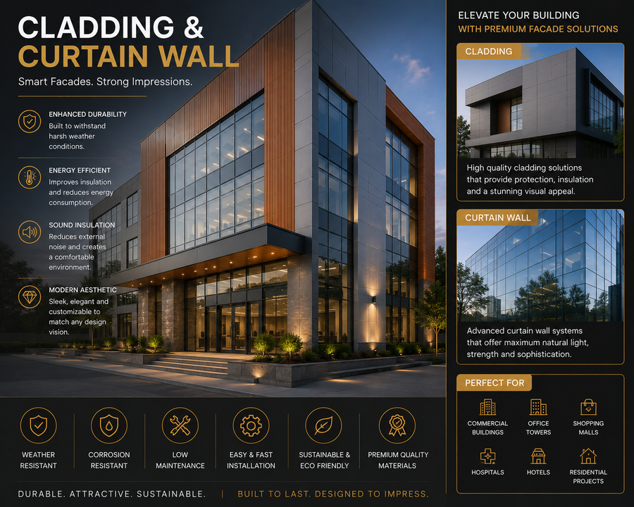 Cladding &  Curtain wall